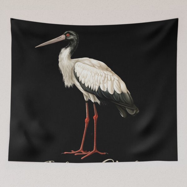 Item preview, A Jabiru Stork designed and sold by GoodOldVintage.