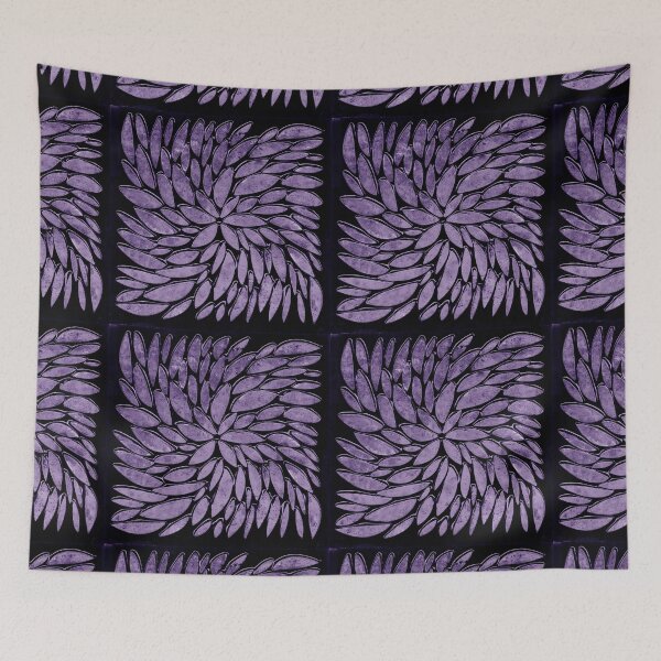 Item preview, Purple Abstract Floral Delight  designed and sold by Sandra Foster.