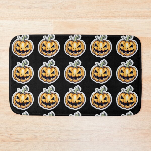 Item preview, Smiling Scary Halloween Pumpkin designed and sold by FTS-Studio.