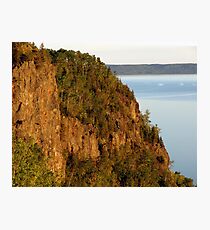 Red Rocks at Nipigon Bay Photographic Print