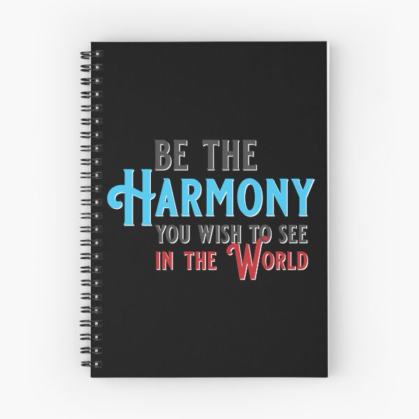 Item preview, Be The Harmony You Wish To See In The World designed and sold by I Don't Care Wear.