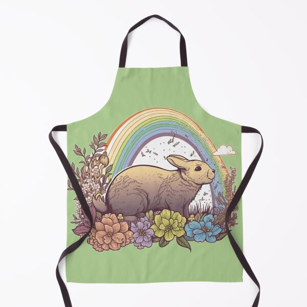 Item preview, Giant Rabbit, and rainbow designed and sold by Ellimade.