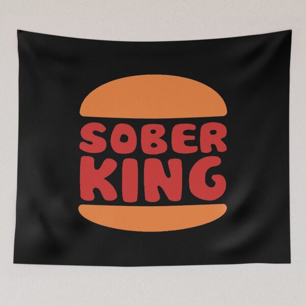 Item preview, Sober King designed and sold by SoberTeeCo.