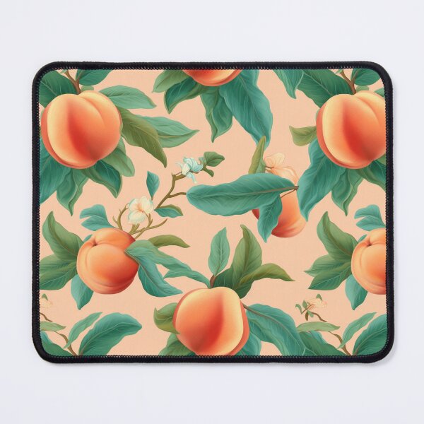 Item preview, Luscious Delights Leafy Peach Harvest designed and sold by MuseMavenDesign.