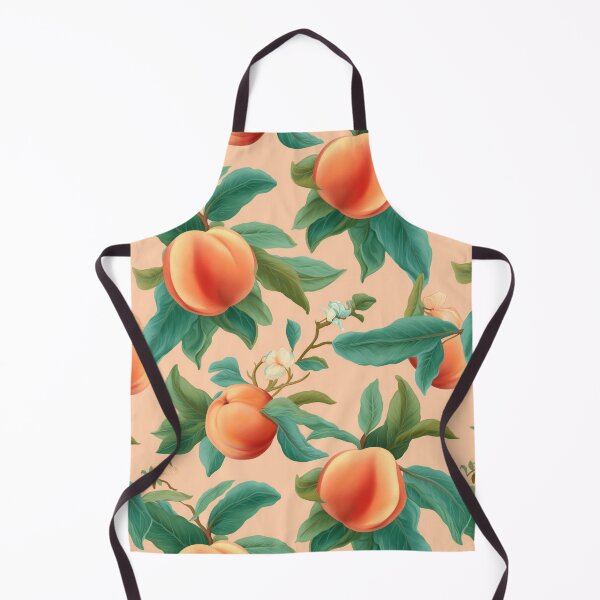 Item preview, Luscious Delights Leafy Peach Harvest designed and sold by MuseMavenDesign.