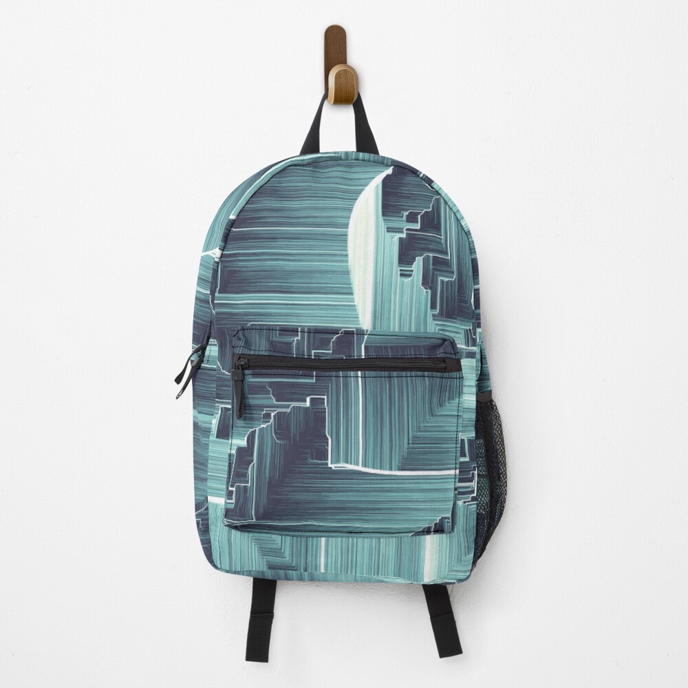 Vista previa del artículo con la obra «Mochila», diseñado y vendido por TiwGenerative.