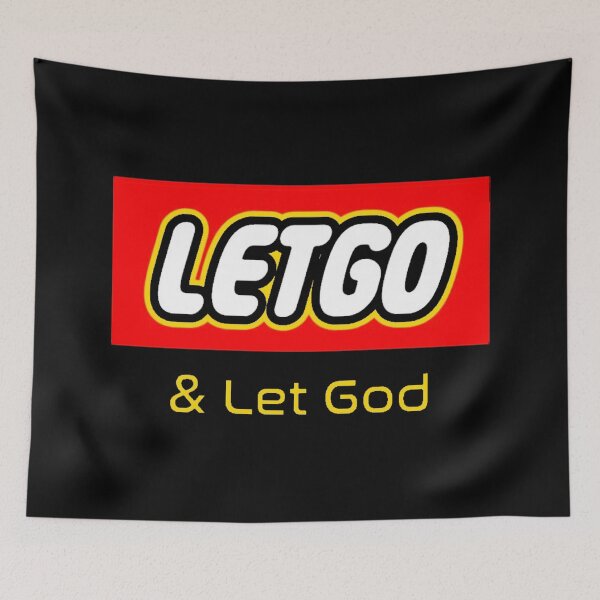 Item preview, Let Go and Let God designed and sold by SoberTeeCo.