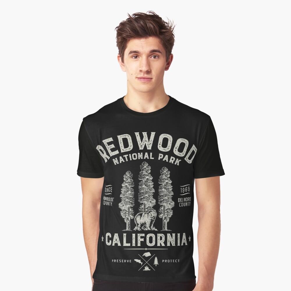 redwood national park t shirts