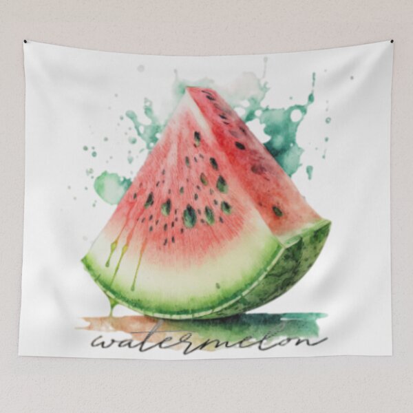 Item preview, summer ,watermelon ,watercolor designed and sold by designatmospher.