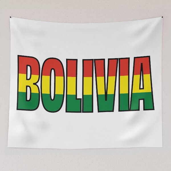 Item preview, Bolivia National Flag Name Design Show Your Patriotism! Bolivian Flag designed and sold by BikeVoucherJr.