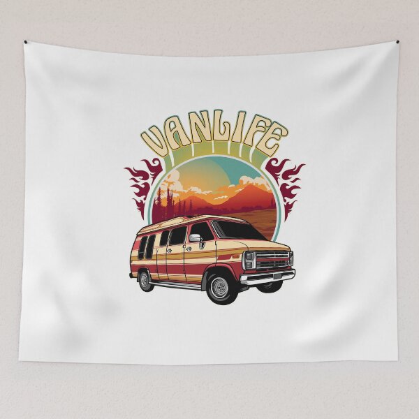 Item preview, Van Life with Colorful Skies designed and sold by theredteacup.