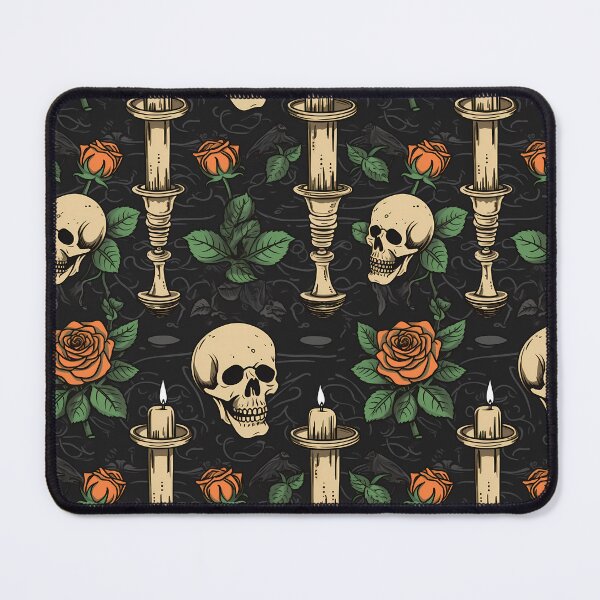 Item preview, Skulls Roses and Candles designed and sold by VTZ designs.