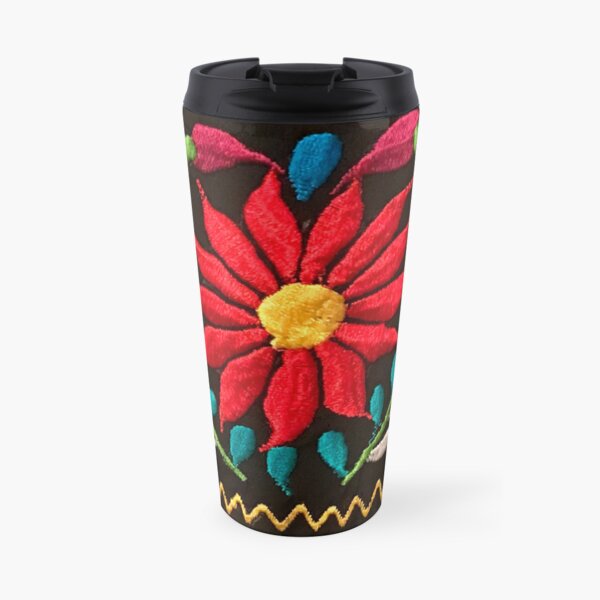 Spanish Flowers Travel Mug