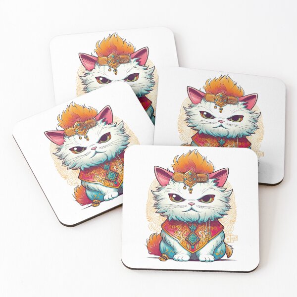 Item preview, Fluffy Kingdom Persian Cat Design - Adorable Feline Lover's Gift with Silky Fur and Blue Eyes designed and sold by DooodleGod.