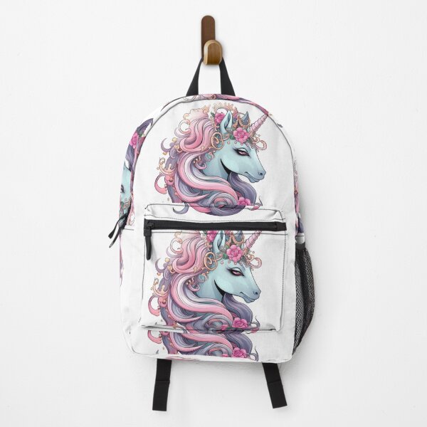 Item preview, Beautiful intricate pink flowing unicorn head. designed and sold by liana campbell.