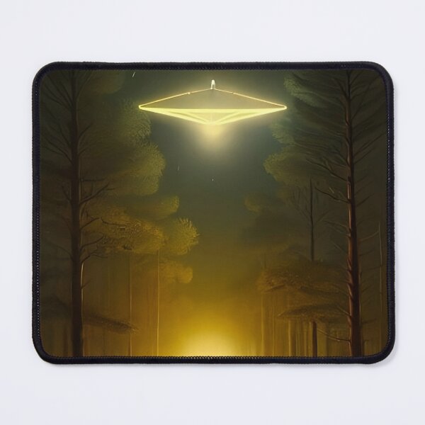 Item preview, Ufo in a forest designed and sold by xXEmblemzXx.