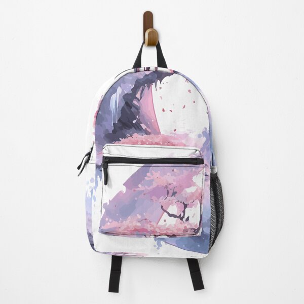 Item preview, Japanese scenery of a tori with moon and sakura bonsai designed and sold by myanko.