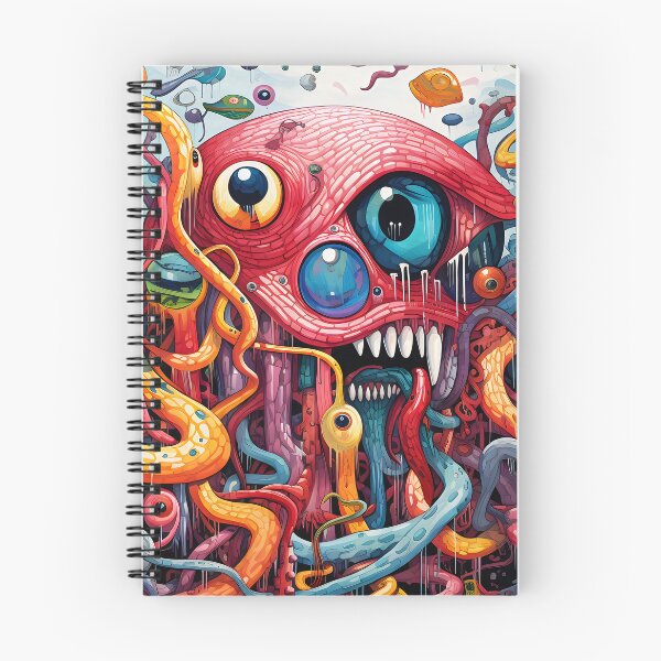 Item preview, Chaotic Fusion II: Exploring the World of Psychedelic and Alien Doodles designed and sold by InsaneLEDP.