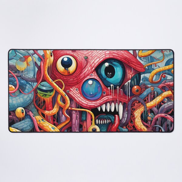 Item preview, Chaotic Fusion II: Exploring the World of Psychedelic and Alien Doodles designed and sold by InsaneLEDP.