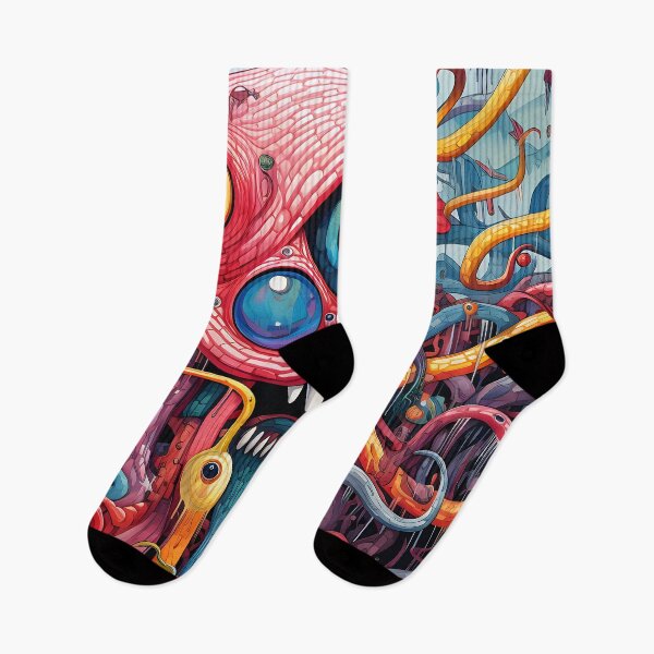 Item preview, Chaotic Fusion II: Exploring the World of Psychedelic and Alien Doodles designed and sold by InsaneLEDP.