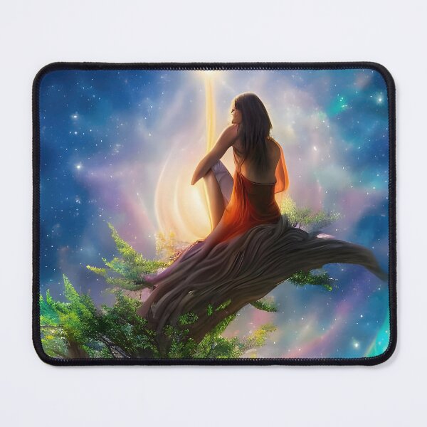 Item preview, the lonely girl and the light from the sky designed and sold by Rostislav Bouda.
