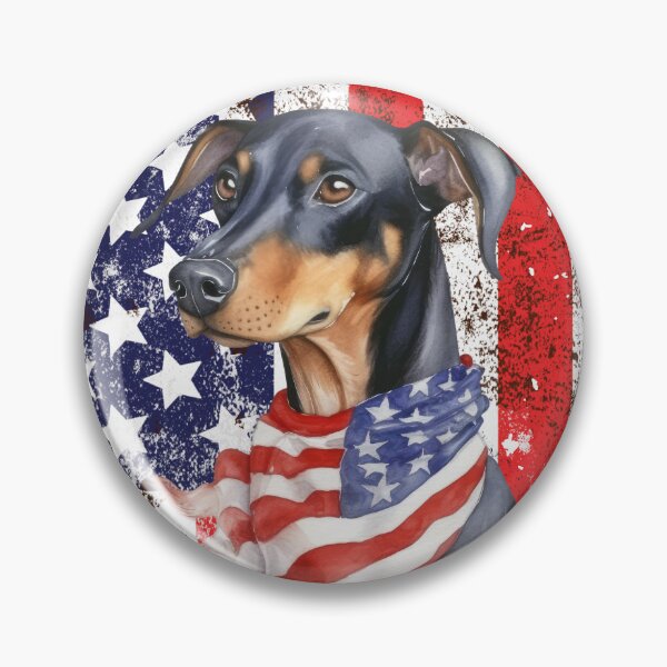 Artikelvorschau, Das ist mein Zuhause – Dobermann, patriotisch, das ist meine stolze Flagge, T-Shirt mit patriotischer Flagge der USA, amerikanische Geschenke, Amerika-Flagge, T-Shirt zum 4. Juli entworfen und verkauft von PupilLove.