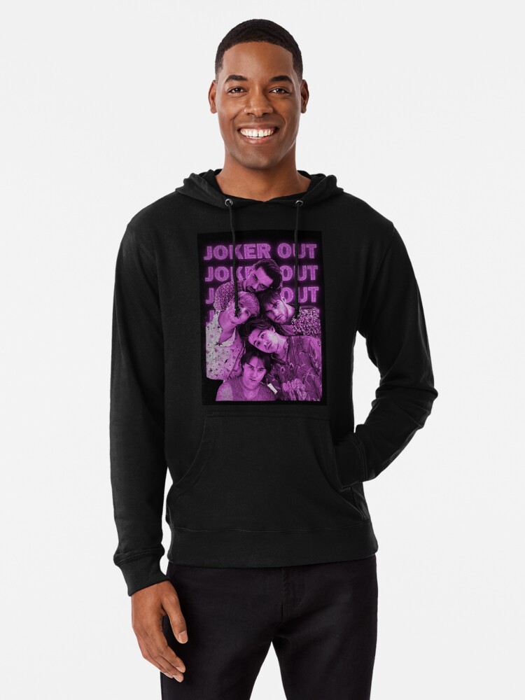 Purple deals joker hoodie