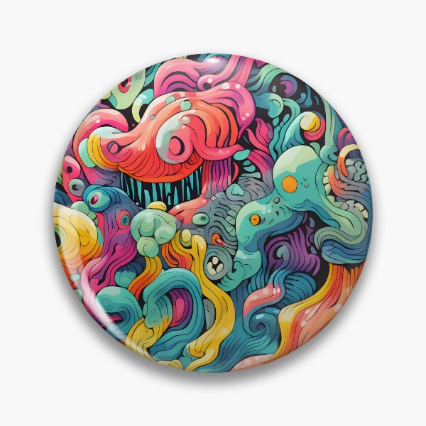 Item preview, Chaotic Fusion IV: Exploring the World of Psychedelic and Alien Doodles designed and sold by InsaneLEDP.
