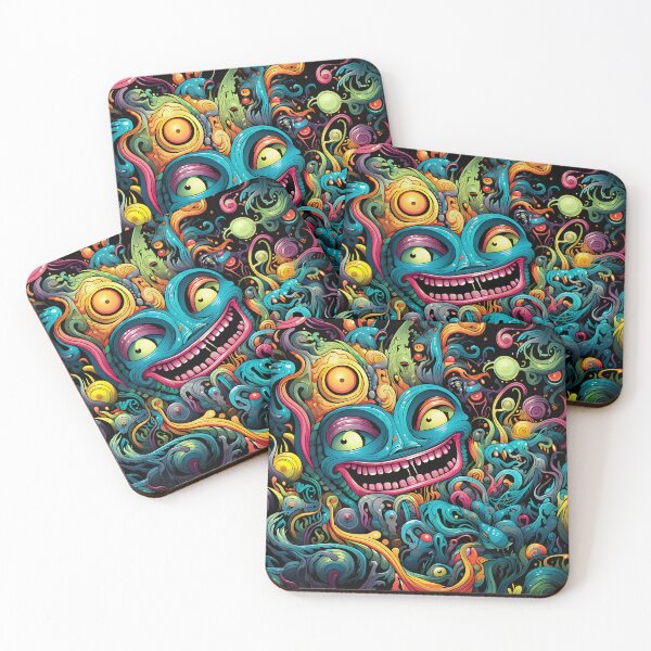 Item preview, Chaotic Fusion V: Exploring the World of Psychedelic and Alien Doodles designed and sold by InsaneLEDP.