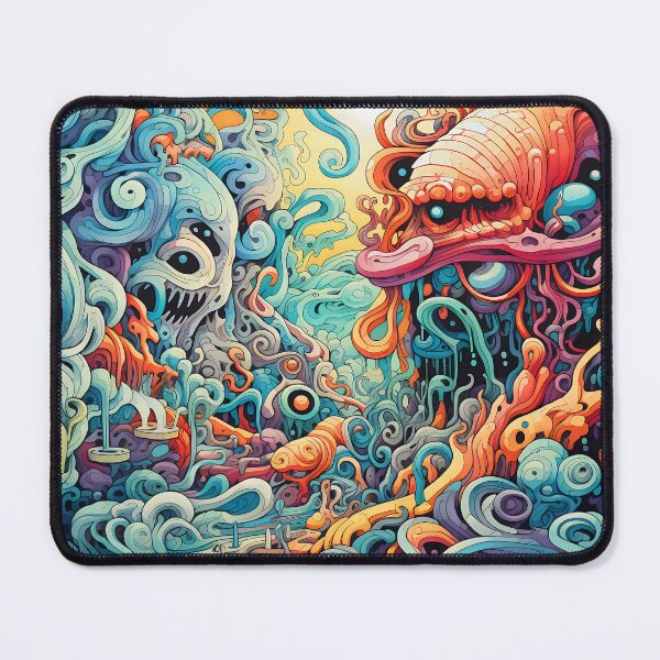 Item preview, Chaotic Fusion VI: Exploring the World of Psychedelic and Alien Doodles designed and sold by InsaneLEDP.