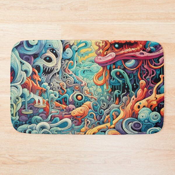 Item preview, Chaotic Fusion VI: Exploring the World of Psychedelic and Alien Doodles designed and sold by InsaneLEDP.