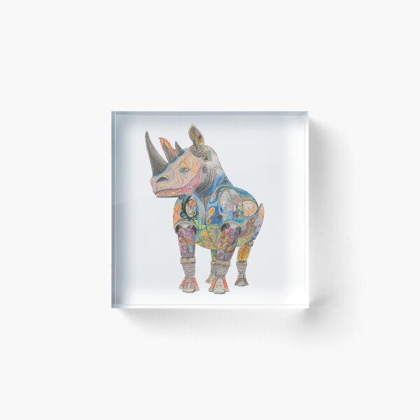 Item preview, Psychodelic Phoenix, Mechanical Rhino Solo designed and sold by AJLeibengeist.