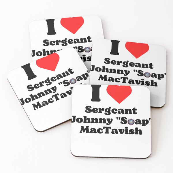 Item preview, I love Sergeant Johnny "Soap" MacTavish designed and sold by jiminsyeol.