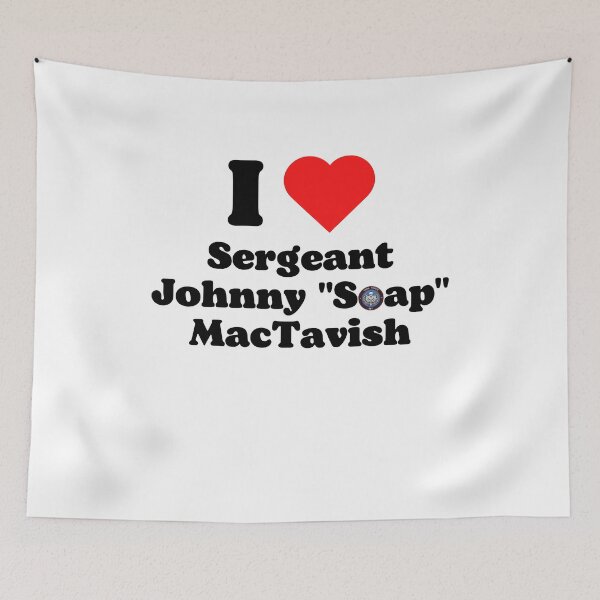 Item preview, I love Sergeant Johnny "Soap" MacTavish designed and sold by jiminsyeol.