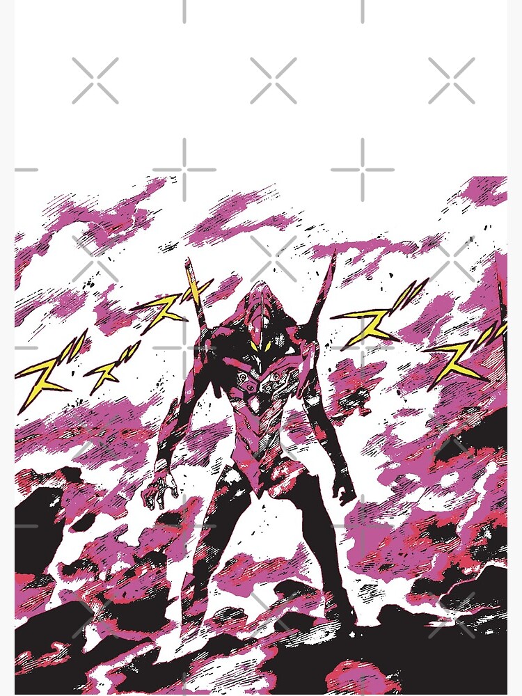 Evangelion Eva 01 Berserk Manga Edition Spiral Notebook By Obtineo Redbubble