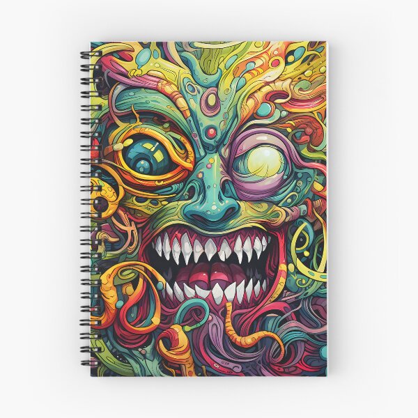 Item preview, Chaotic Fusion IX: Exploring the World of Psychedelic and Alien Doodles designed and sold by InsaneLEDP.
