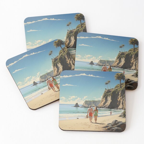 Item preview, Couple walking on the beach AI Mid Journey generated. designed and sold by phelanartwork67.