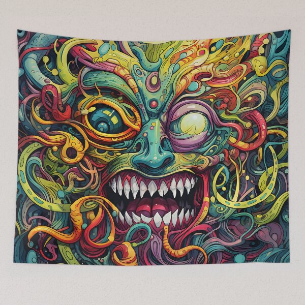 Item preview, Chaotic Fusion IX: Exploring the World of Psychedelic and Alien Doodles designed and sold by InsaneLEDP.