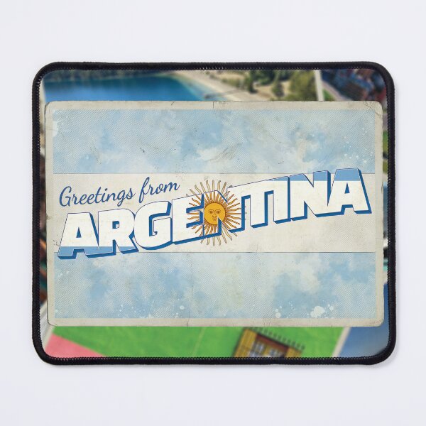 Item preview, Greetings from Argentina Vintage style retro souvenir designed and sold by DeveloperProp0.