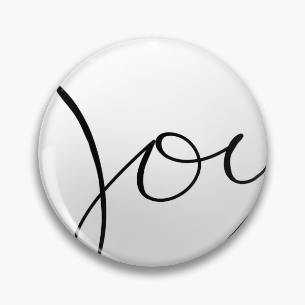 Item preview, Joy in cursive  designed and sold by AmyJStickers.