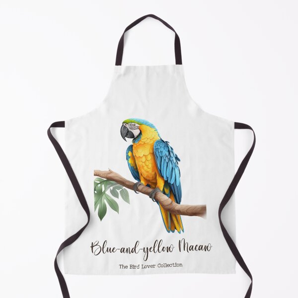 Item preview, A Blue-and-yellow Macaw designed and sold by GoodOldVintage.