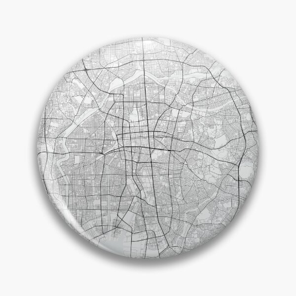 Item preview, Nagoya City Map designed and sold by OrtaMaps.