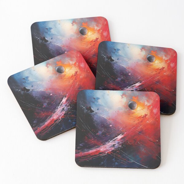 Item preview, Galactic Fireworks: Abstract Deep Space Spectacle designed and sold by Mullet Monkey.