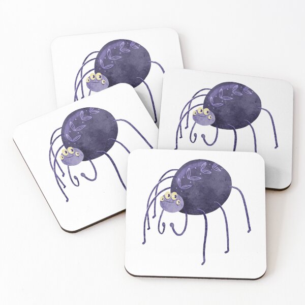 Item preview, cartoon spider smiling designed and sold by anastasiia-khy.