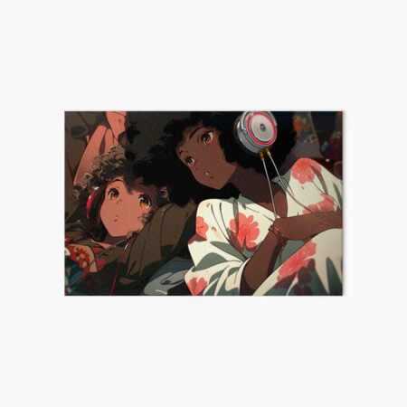 Vista previa del artículo con la obra «Pensando en papá lofi», diseñado y vendido por LofiOfColor.