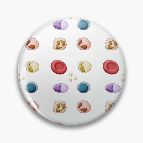 Item preview, Red Blood Cell and Types of White Blood Cells or Leukocytes designed and sold by ScienceSource.