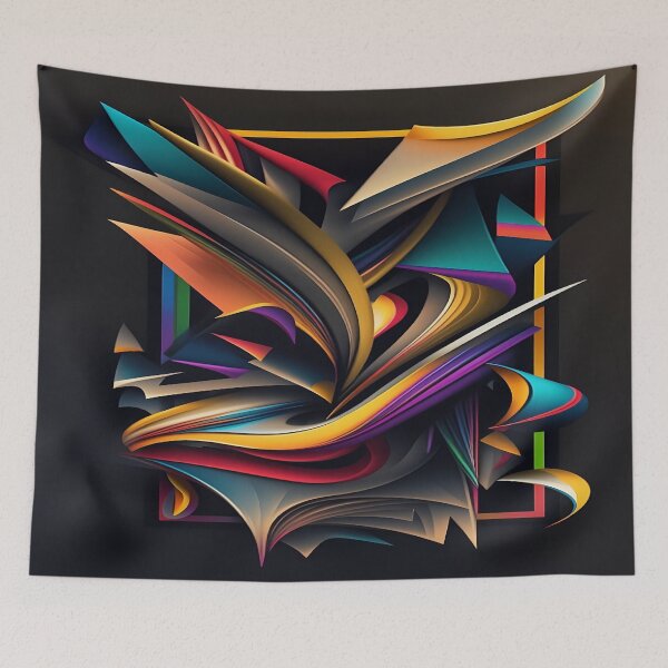 Item preview, Abstract Artwork designed and sold by ArtbyAiGallery.
