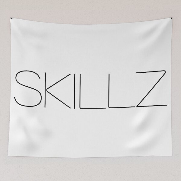 Item preview, A SKILLZ logo for any item including t-shirts, caps + hoodies etc. designed and sold by HINKYPUNK-UK.