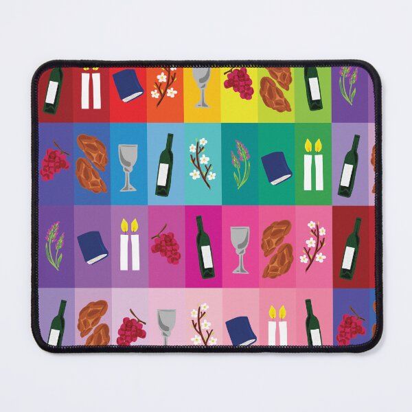 Item preview, Shabbat Shalom Spectrum designed and sold by TillaCrowne.
