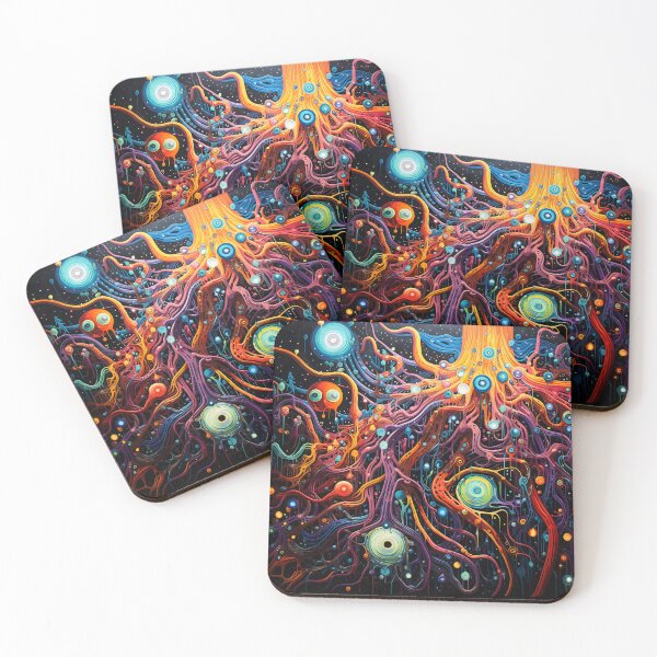 Item preview, Chaotic Fusion XIV: Exploring the World of Psychedelic and Alien Doodles designed and sold by InsaneLEDP.